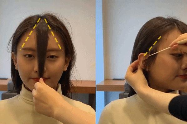 自己剪劉海怎么剪 自己打造小臉劉海的步驟 自己剪劉海怎么剪 自己打造小臉劉海的步驟