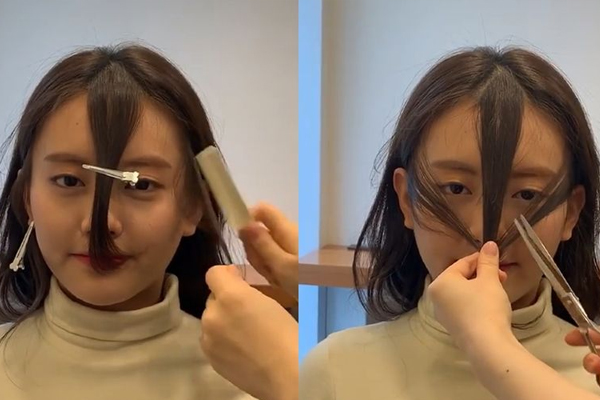 自己剪劉海怎么剪 自己打造小臉劉海的步驟 自己剪劉海怎么剪 自己打造小臉劉海的步驟