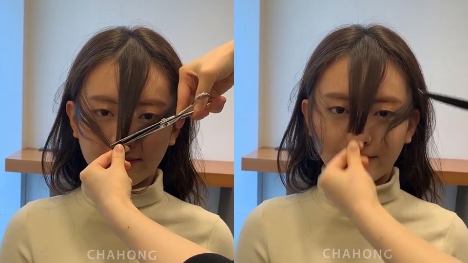 自己剪劉海怎么剪 自己打造小臉劉海的步驟 自己剪劉海怎么剪 自己打造小臉劉海的步驟