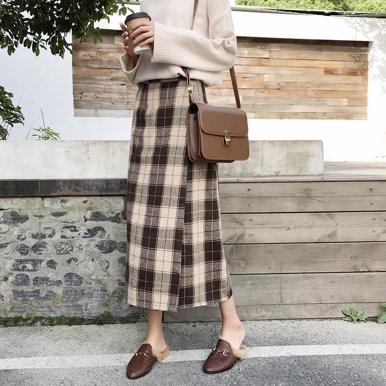 冬天裙子怎么搭配上衣 這么穿不怕冷還顯高 冬天裙子怎么搭配上衣 這么穿不怕冷還顯高