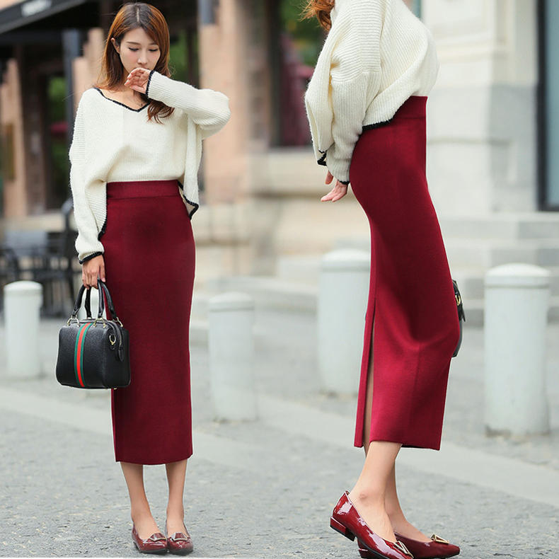 冬天裙子怎么搭配上衣 這么穿不怕冷還顯高 冬天裙子怎么搭配上衣 這么穿不怕冷還顯高