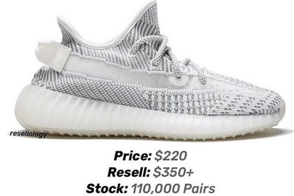 yeezy 350 static貨量 不太好搶 yeezy 350 static貨量 不太好搶