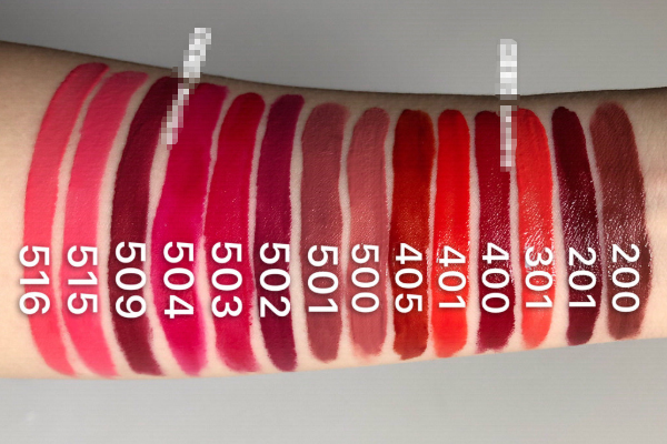 阿瑪尼紅管唇釉哪個(gè)顏色最美 啞光紅管購買指南
