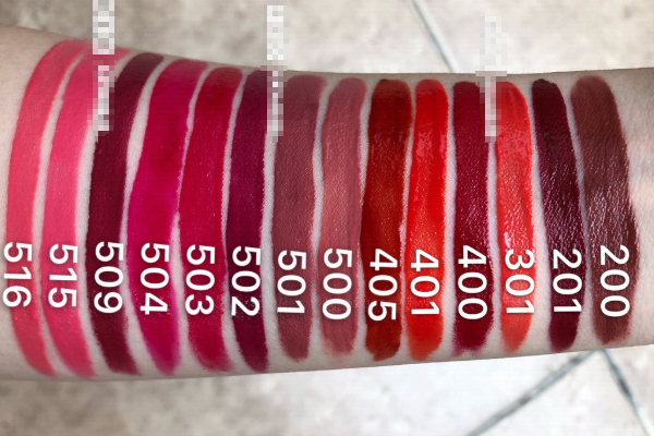 阿瑪尼紅管唇釉哪個(gè)顏色最美 啞光紅管購買指南