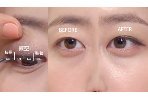 單眼皮新手畫眼線圖解 瞬間放大3倍又有神 單眼皮新手畫眼線圖解 瞬間放大3倍又有神