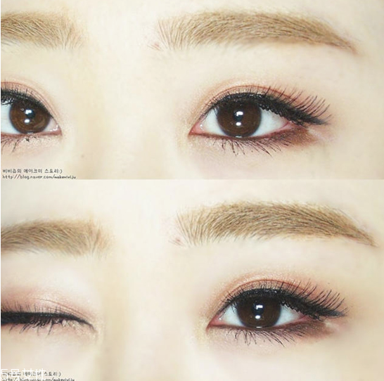 大眼娃娃妝怎么化 韓國(guó)大眼妝畫(huà)法
