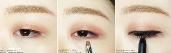 大眼娃娃妝怎么化 韓國(guó)大眼妝畫(huà)法