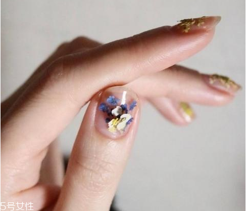 干花美甲有哪些 干花美甲圖片大全 干花美甲有哪些 干花美甲圖片大全