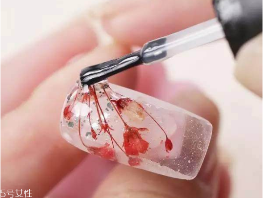 干花美甲有哪些 干花美甲圖片大全 干花美甲有哪些 干花美甲圖片大全