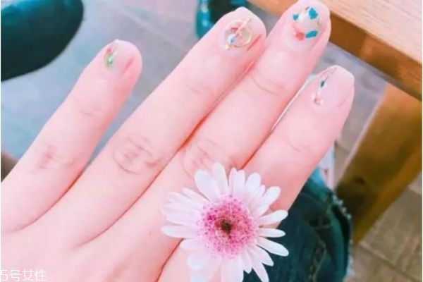 干花美甲有哪些 干花美甲圖片大全 干花美甲有哪些 干花美甲圖片大全