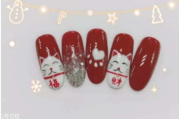 條紋撞色美甲教程 可愛美甲教程 條紋撞色美甲教程 可愛美甲教程