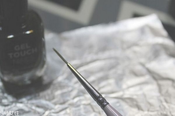 撞色豹紋美甲教程 日系美甲教程