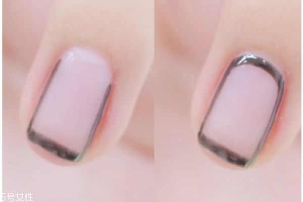 貼鉆美甲教程 個性鉆飾美甲教程 貼鉆美甲教程 個性鉆飾美甲教程