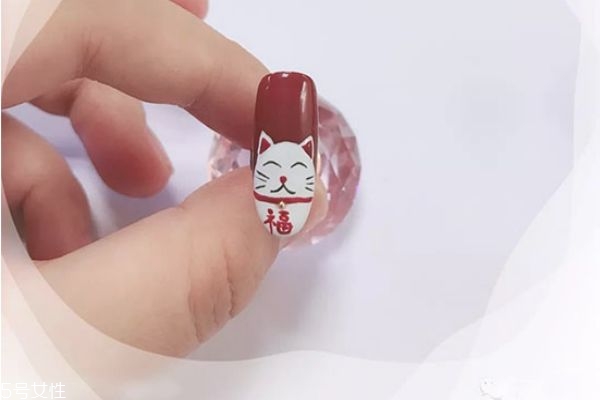 條紋撞色美甲教程 可愛美甲教程 條紋撞色美甲教程 可愛美甲教程