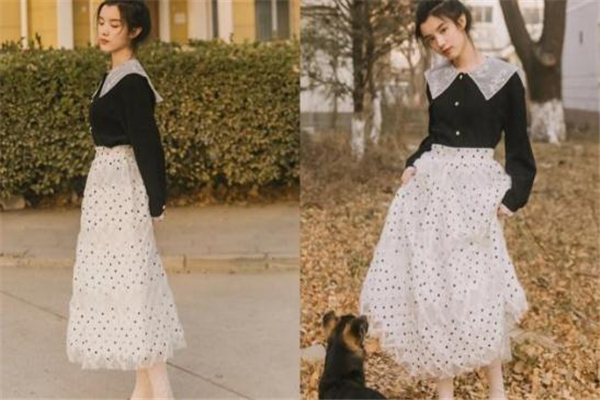 波點(diǎn)半身裙怎么搭配 搭出春日復(fù)古風(fēng) 波點(diǎn)半身裙怎么搭配 搭出春日復(fù)古風(fēng)