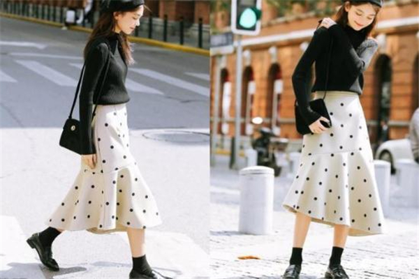 波點(diǎn)半身裙怎么搭配 搭出春日復(fù)古風(fēng) 波點(diǎn)半身裙怎么搭配 搭出春日復(fù)古風(fēng)