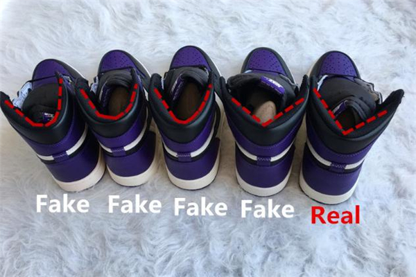 aj1黑紫腳趾真假對比 堅(jiān)決抵制假貨