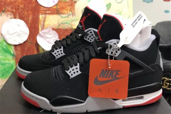 aj4黑紅復(fù)刻2019開箱測評 aj4黑紅復(fù)刻做工