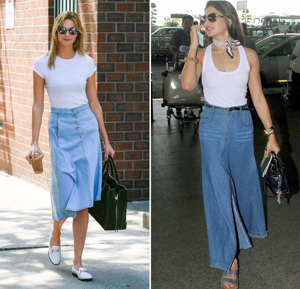 牛仔裙怎么搭配好看 一周穿七天也不膩 牛仔裙怎么搭配好看 一周穿七天也不膩