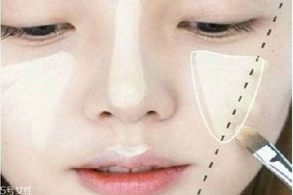 圓臉修容粉的用法圖解 關于修容的小tips