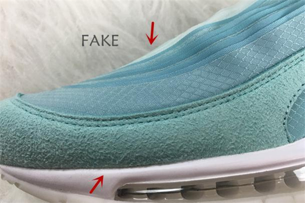 耐克air max 97萬花筒真假對比 am97萬花筒真假鑒定 耐克air max 97萬花筒真假對比 am97萬花筒真假鑒定