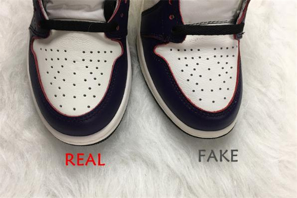 aj1湖人刮刮樂(lè)真假對(duì)比 aj1湖人刮刮樂(lè)鑒定