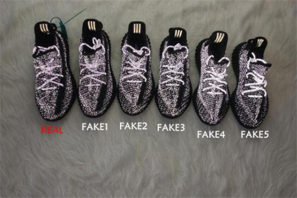 yeezy350黑色滿(mǎn)天星真假對(duì)比 椰子黑色滿(mǎn)天星真假辨別