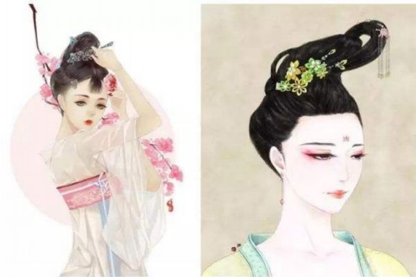 短發(fā)古裝發(fā)型簡單扎法 古風發(fā)型教程