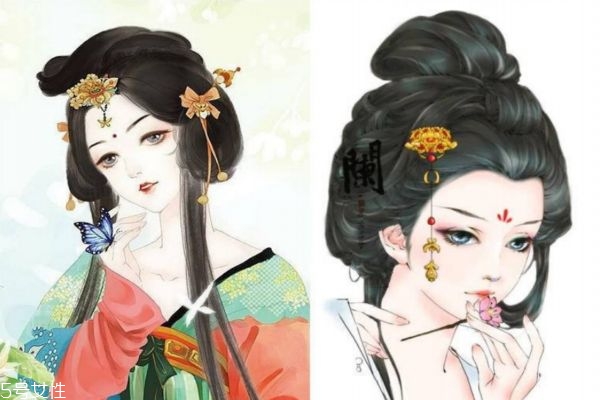 短發(fā)古裝發(fā)型簡單扎法 古風發(fā)型教程