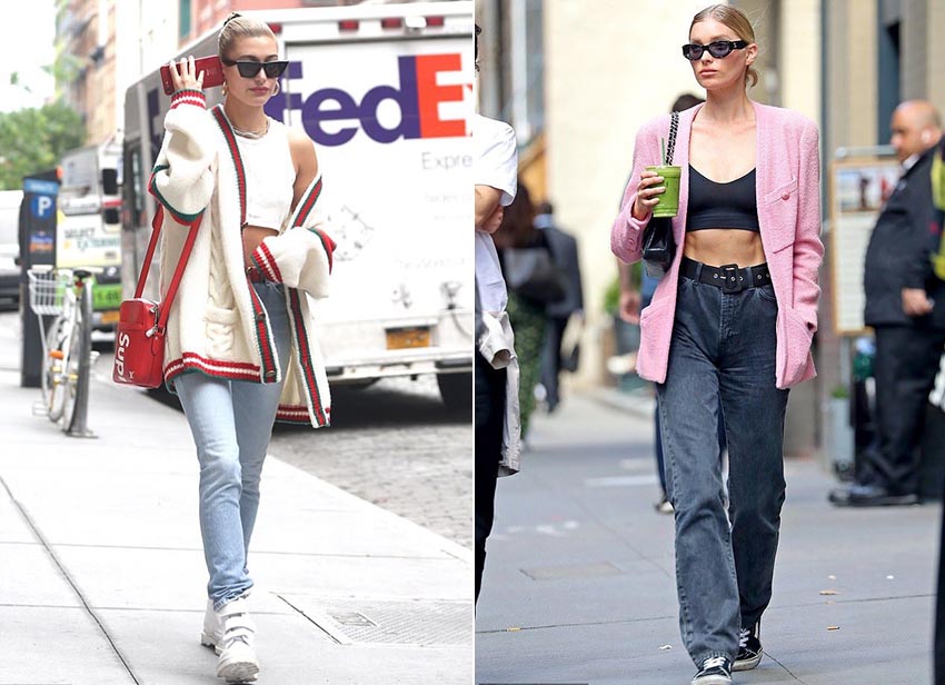 針織外套換個(gè)穿法，搭出秋裝新鮮感