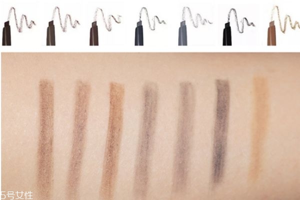 愛麗小屋眉筆試色 愛麗小屋眉筆色號(hào)選擇