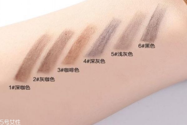 愛麗小屋眉筆試色 愛麗小屋眉筆色號(hào)選擇