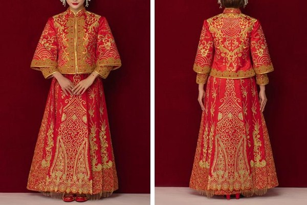 新娘敬酒中式禮服推薦 精致又好看 新娘敬酒中式禮服推薦 精致又好看