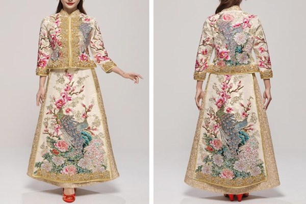 新娘敬酒中式禮服推薦 精致又好看 新娘敬酒中式禮服推薦 精致又好看