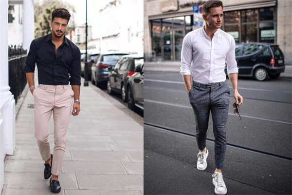 男生休閑褲配什么上衣好看 男生休閑褲搭配技巧 男生休閑褲配什么上衣好看 男生休閑褲搭配技巧