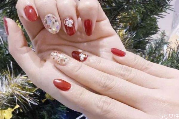 2020春節(jié)開(kāi)運(yùn)美甲圖片推薦 過(guò)年美甲樣式