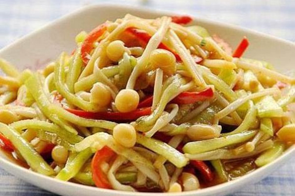 涼拌金針菇怎么做好吃 涼拌金針菇的做法 涼拌金針菇怎么做好吃 涼拌金針菇的做法