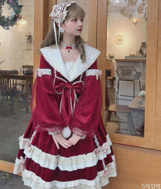 圣誕節(jié)的lolita裙 圣誕風lo裙