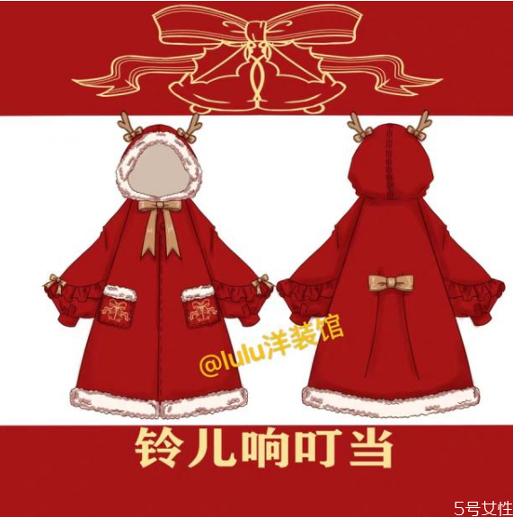 圣誕節(jié)的lolita裙 圣誕風lo裙