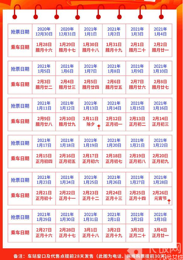 2021春運搶票開始 春運什么時候開始搶票 2021春運搶票開始 春運什么時候開始搶票