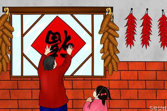 福字不能掛在什么位置 家里貼福字有什么講究 福字不能掛在什么位置 家里貼福字有什么講究