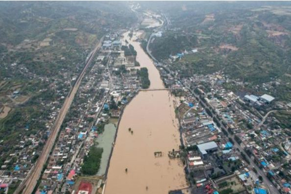 暴雨對生活的影響 暴雨后的山西古建 暴雨對生活的影響 暴雨后的山西古建