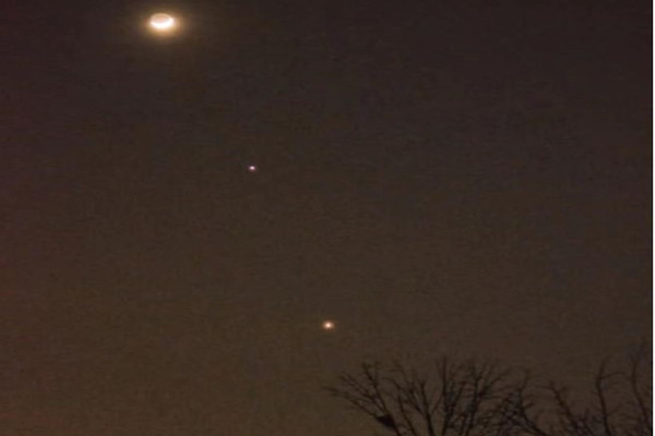 全國(guó)多地現(xiàn)“三星連珠”天象 三星連珠是什么天象