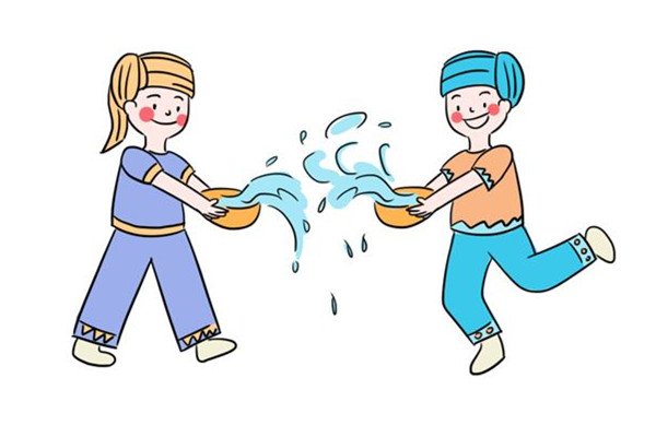 潑水節(jié)男子戴頭盔拿水槍進(jìn)銀行火拼 潑水節(jié)是哪個(gè)地方的習(xí)俗